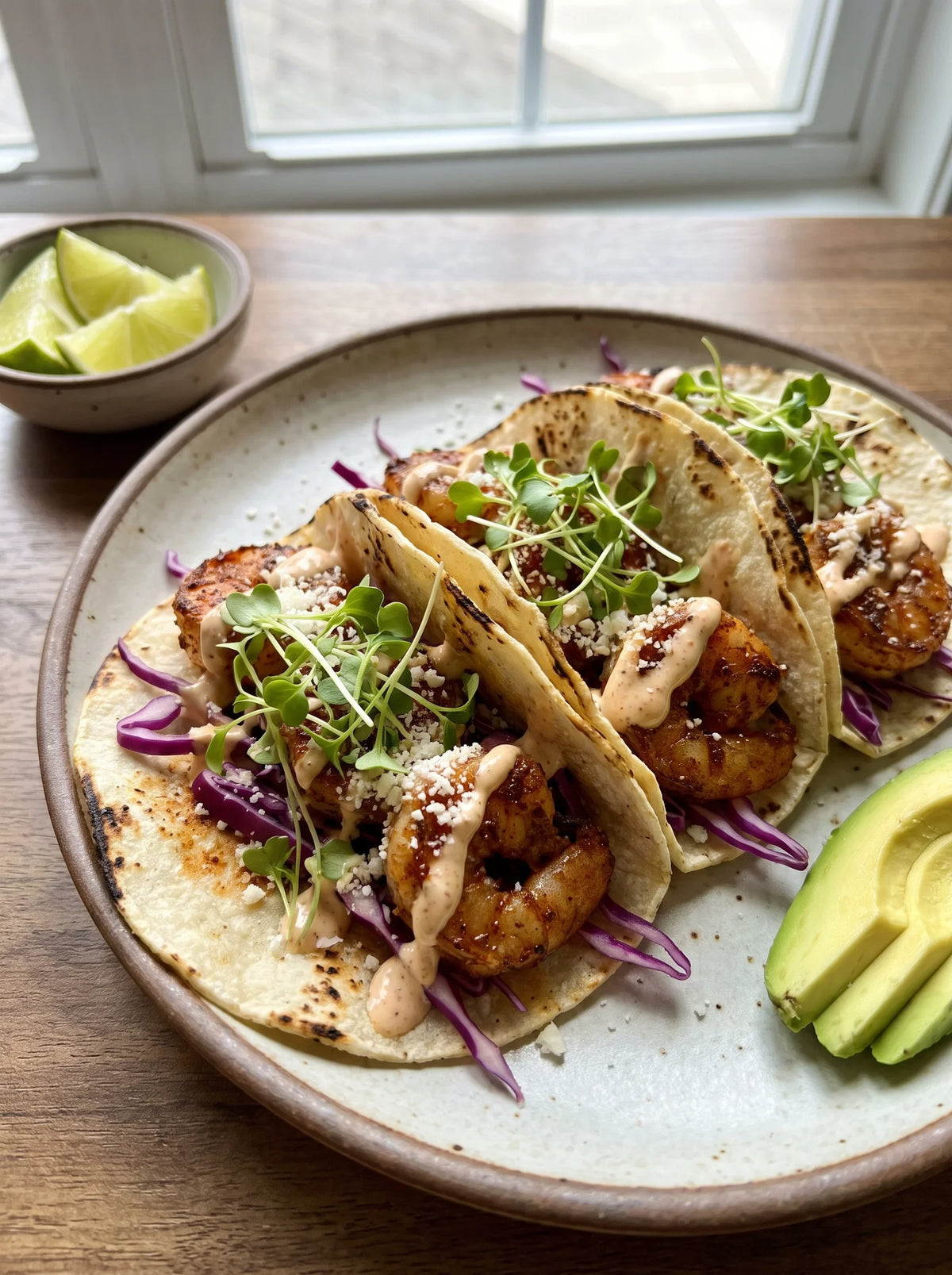 Cajun Shrimp Tacos
