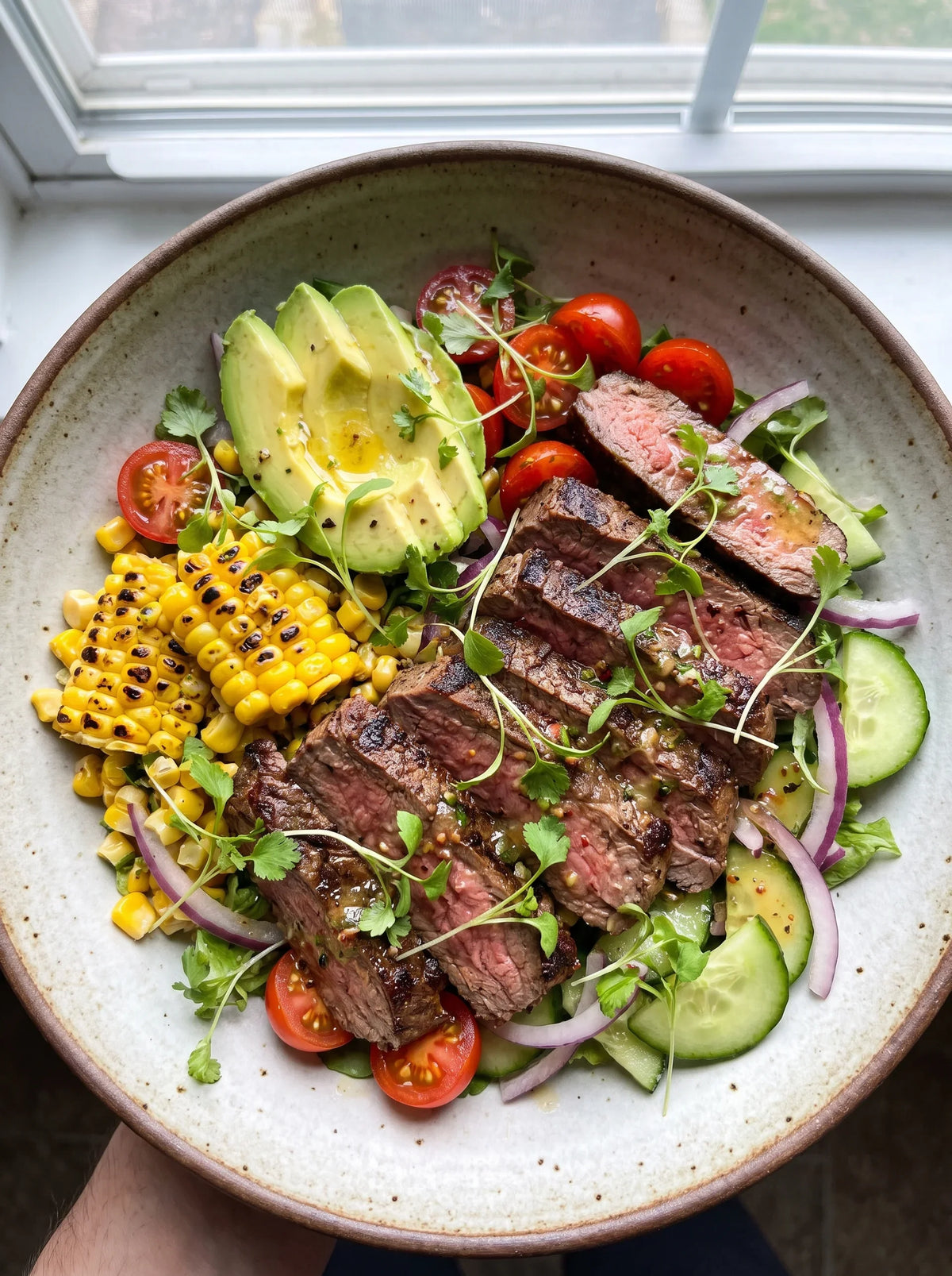 Chili Lime Steak Salad