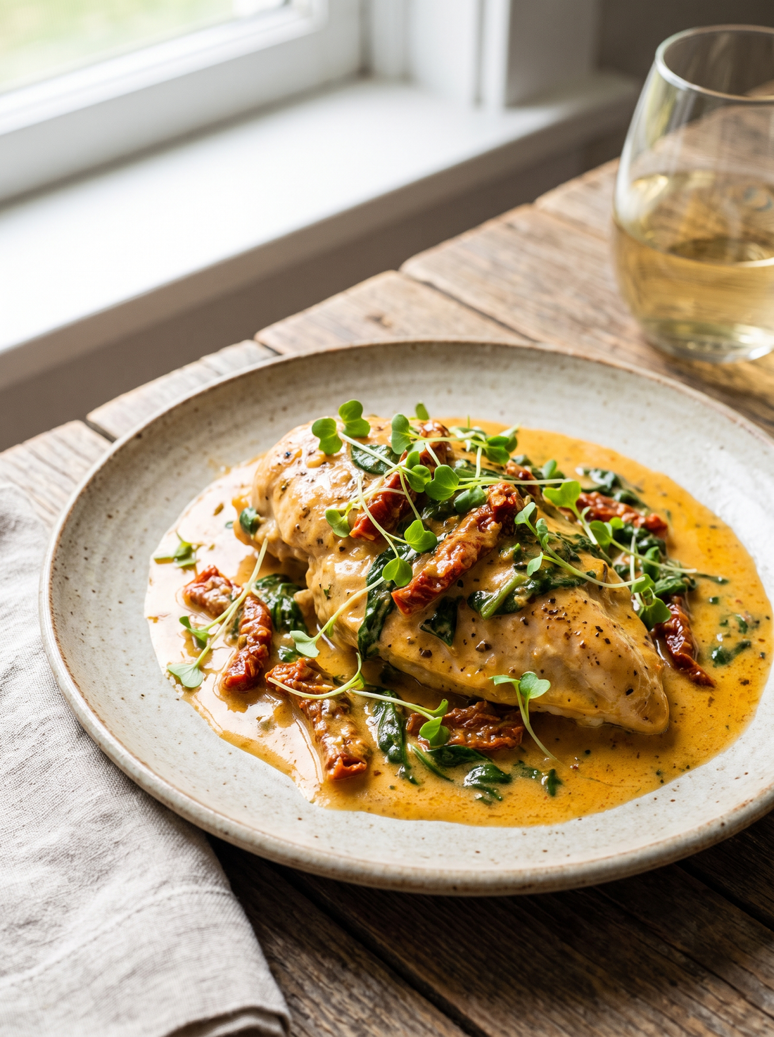 Creamy Tuscan Chicken