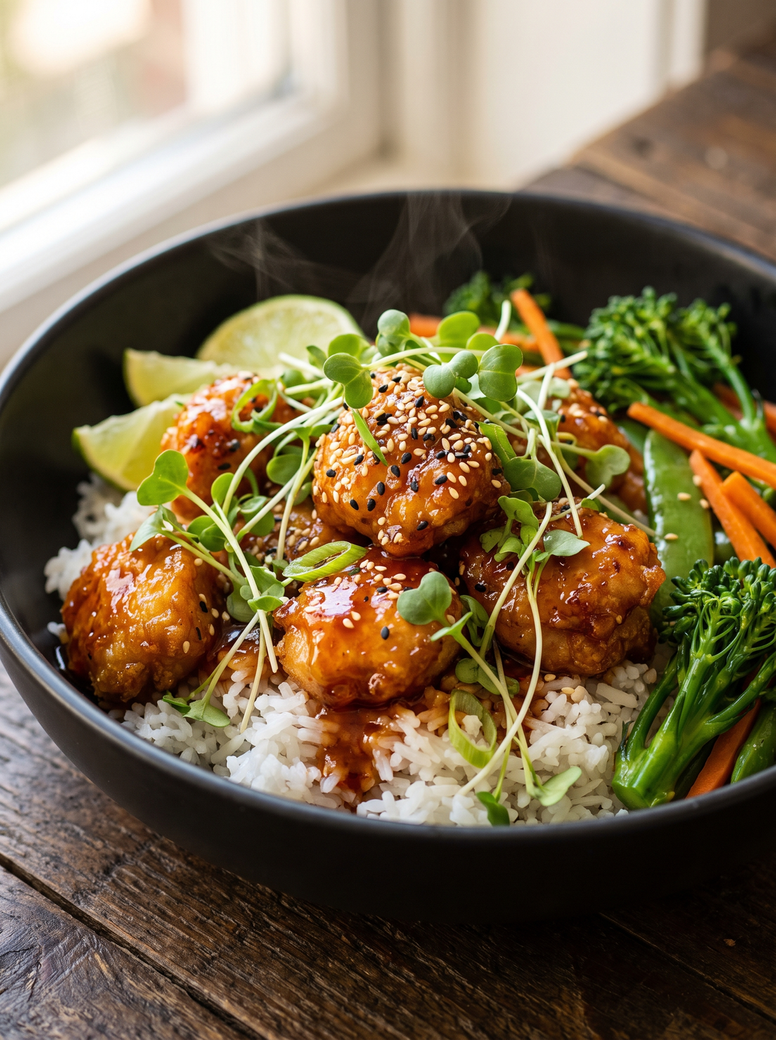 Crispy Honey Sriracha Chicken