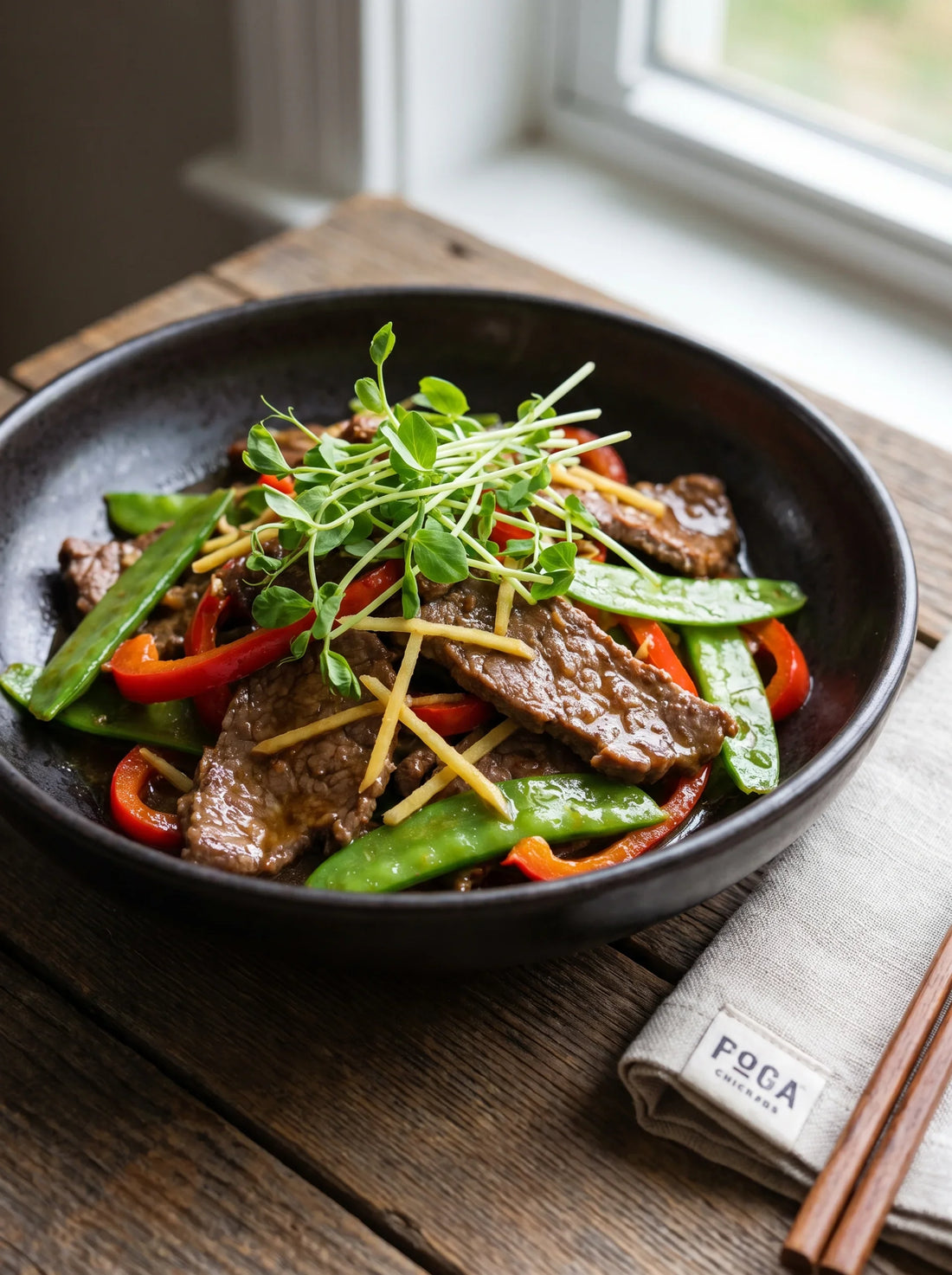 Ginger Beef Stir Fry