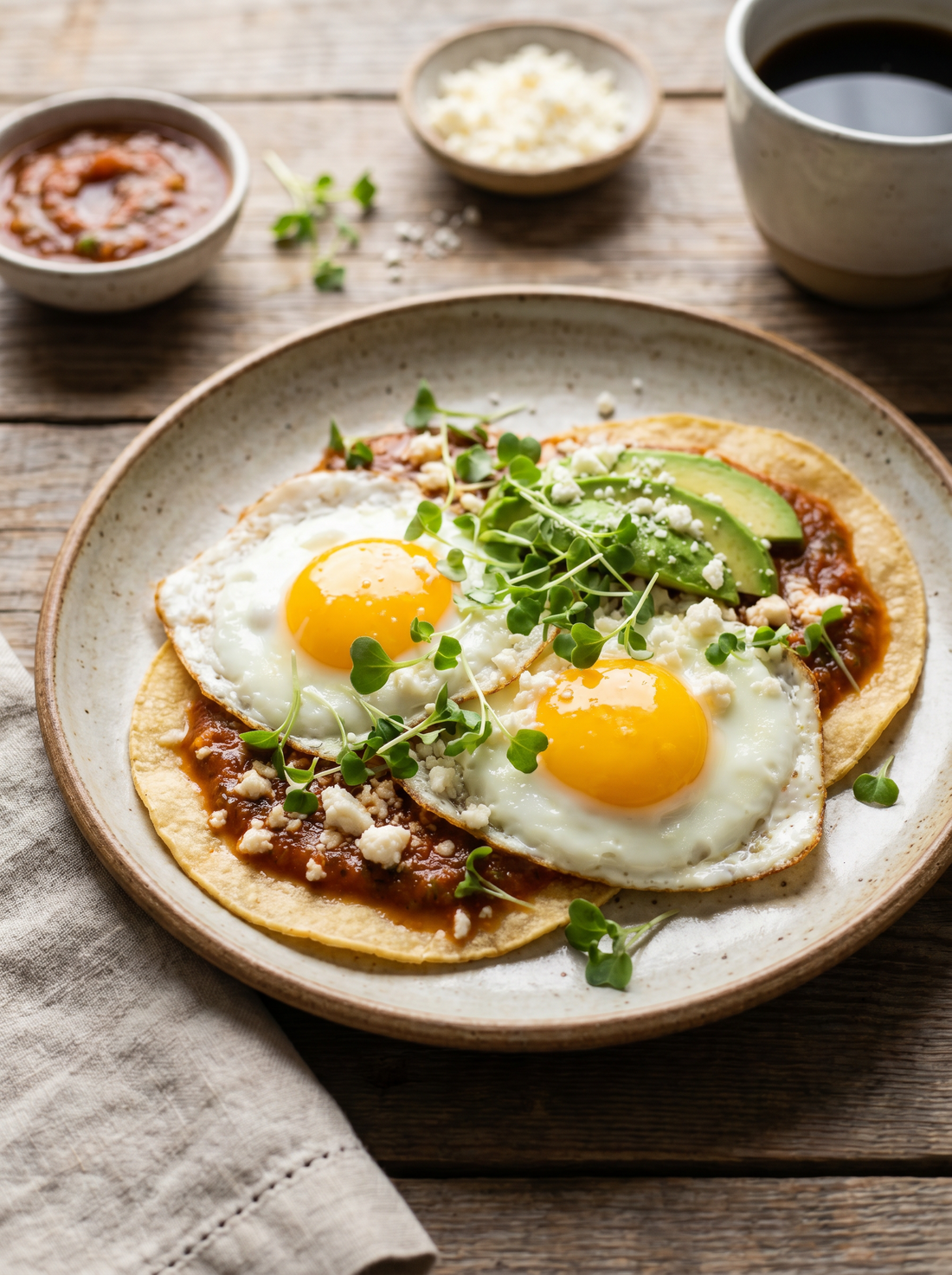 Huevos Rancheros Breakfast Plate