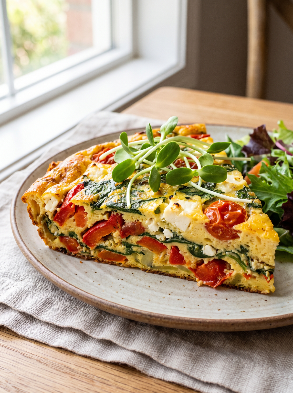Loaded Veggie Frittata