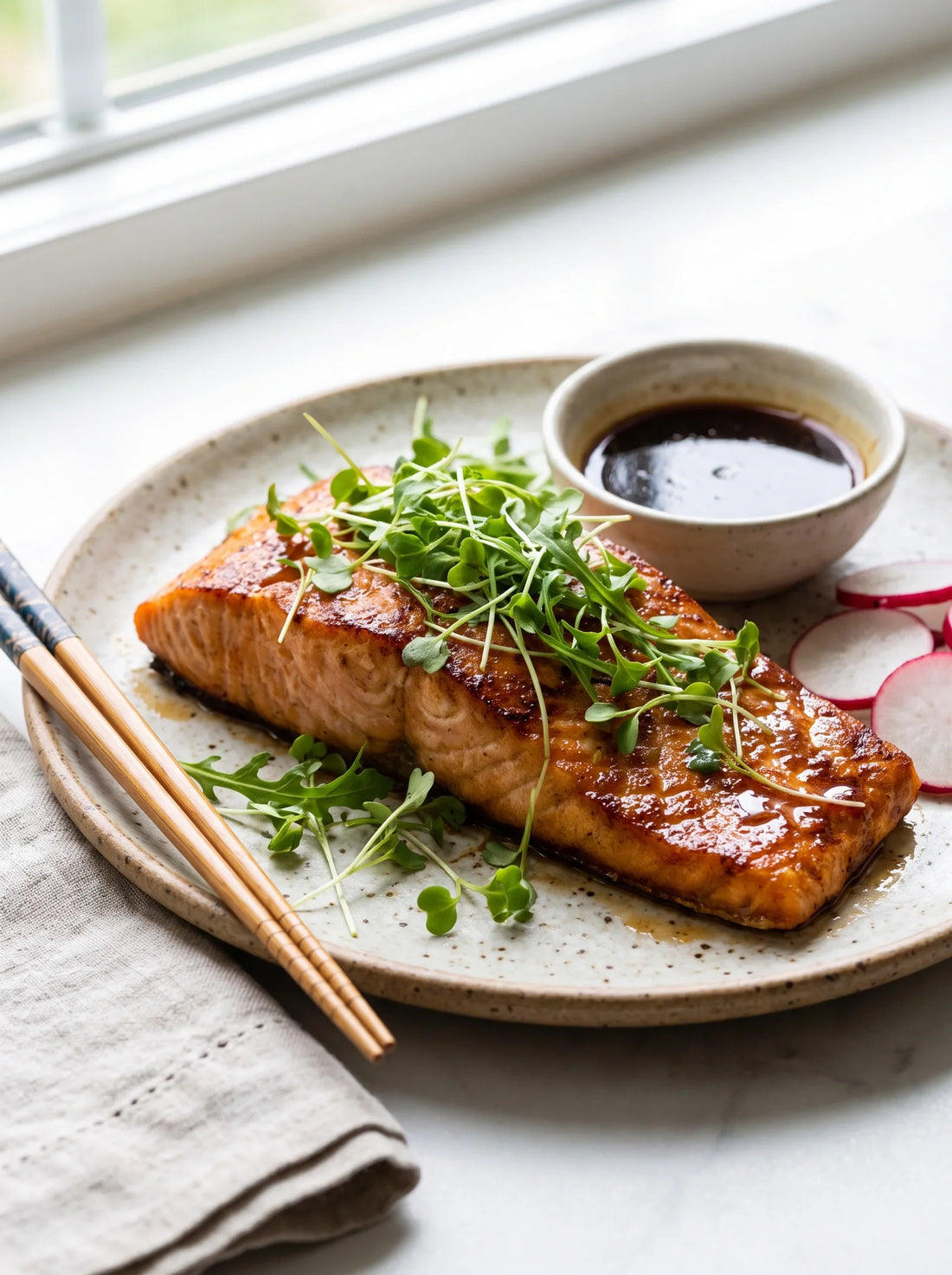 Maple Soy Salmon