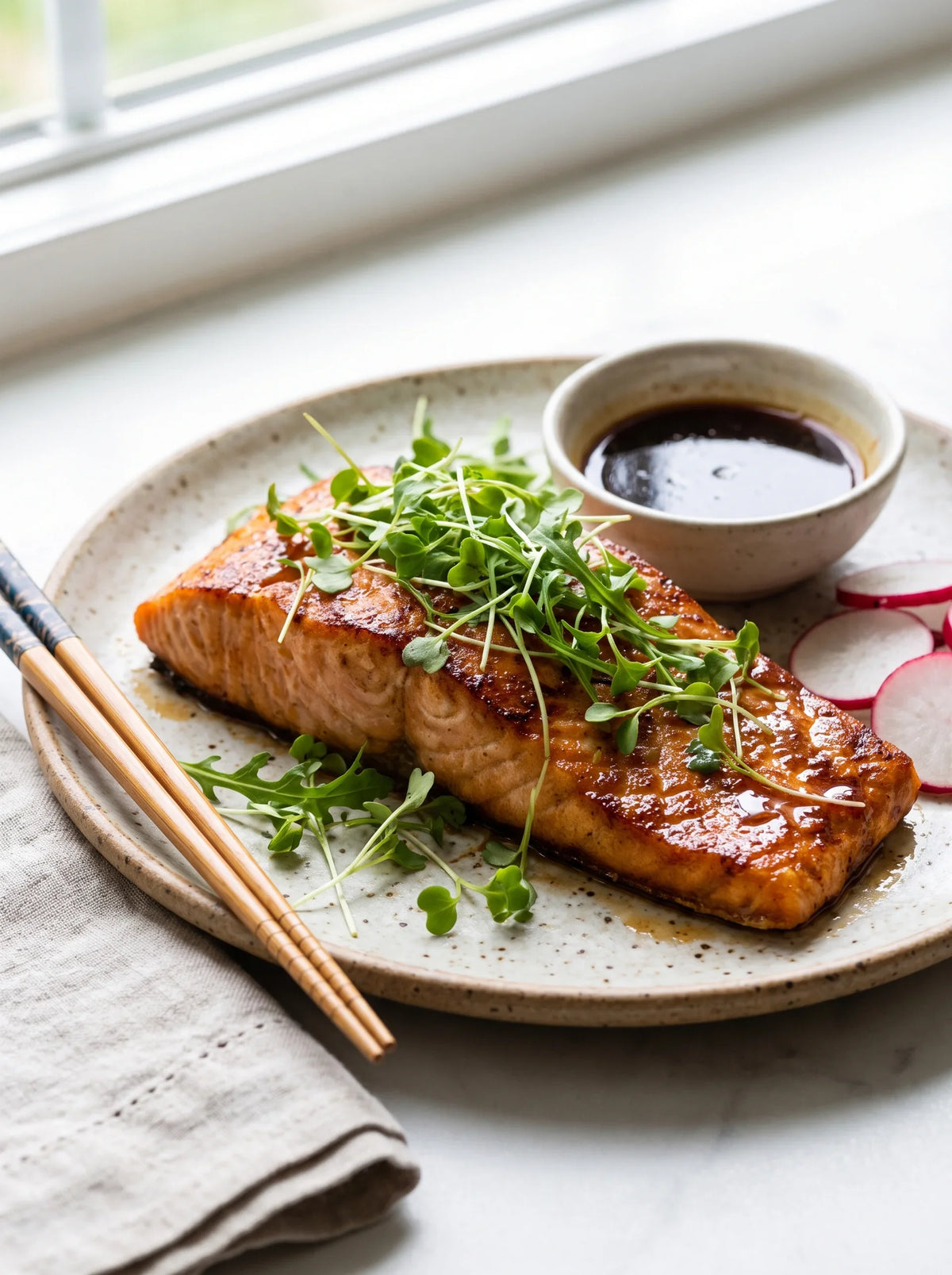 Maple Soy Salmon