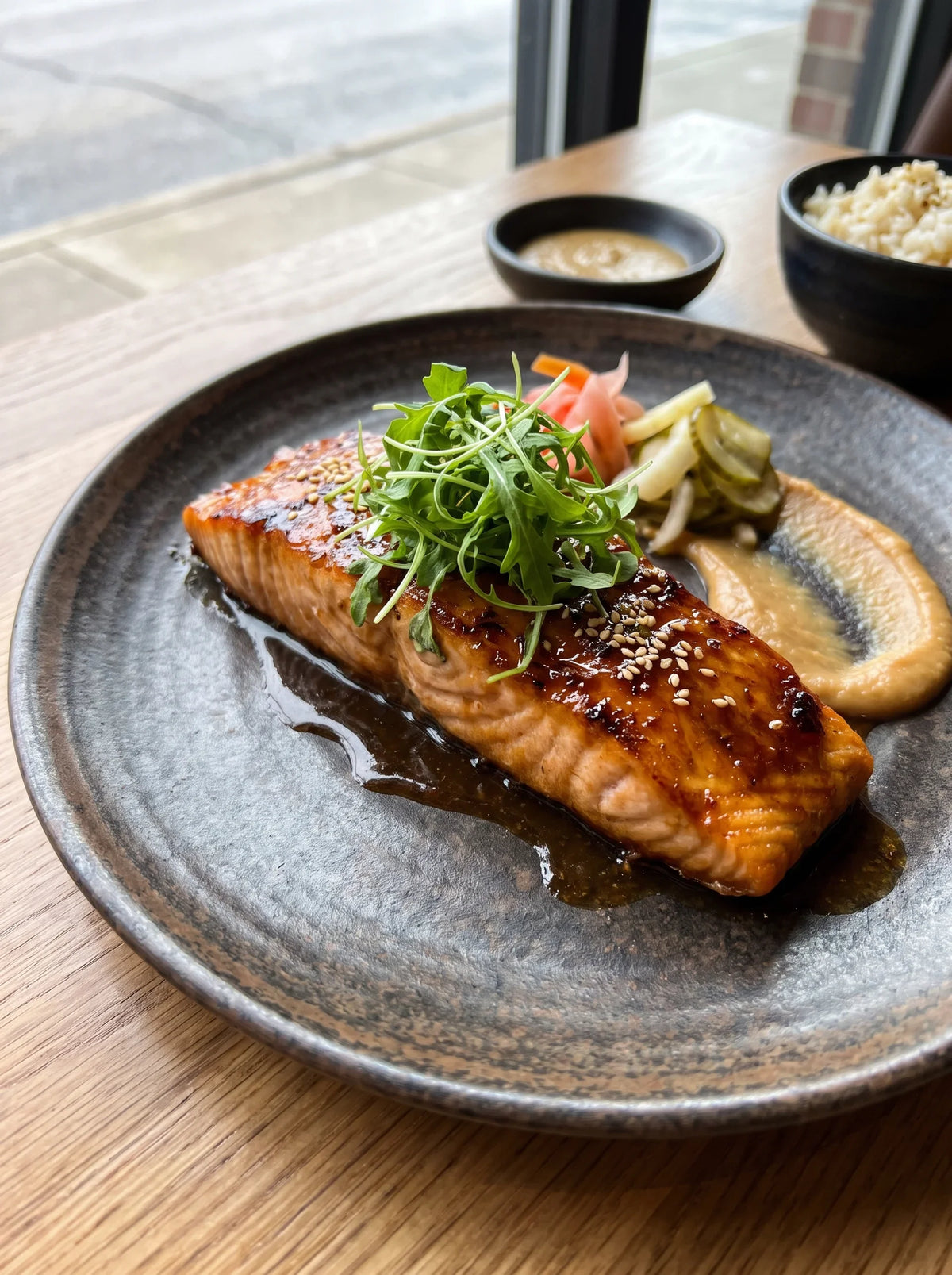 Miso Glazed Salmon