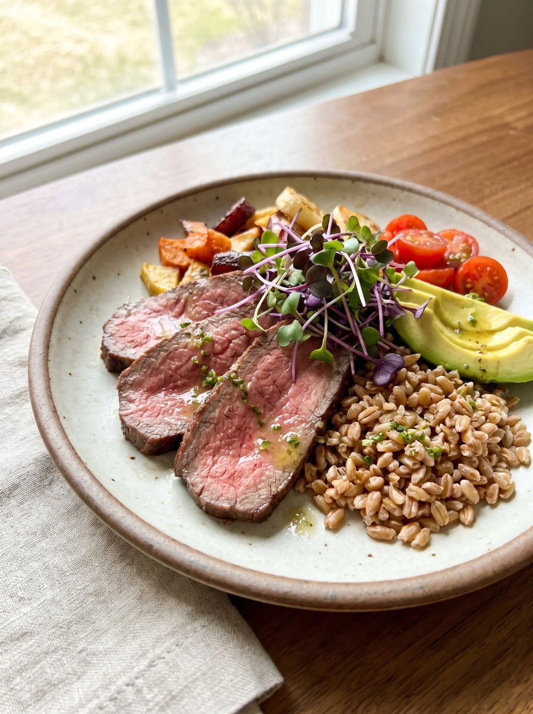 Roast Beef Grain Bowl