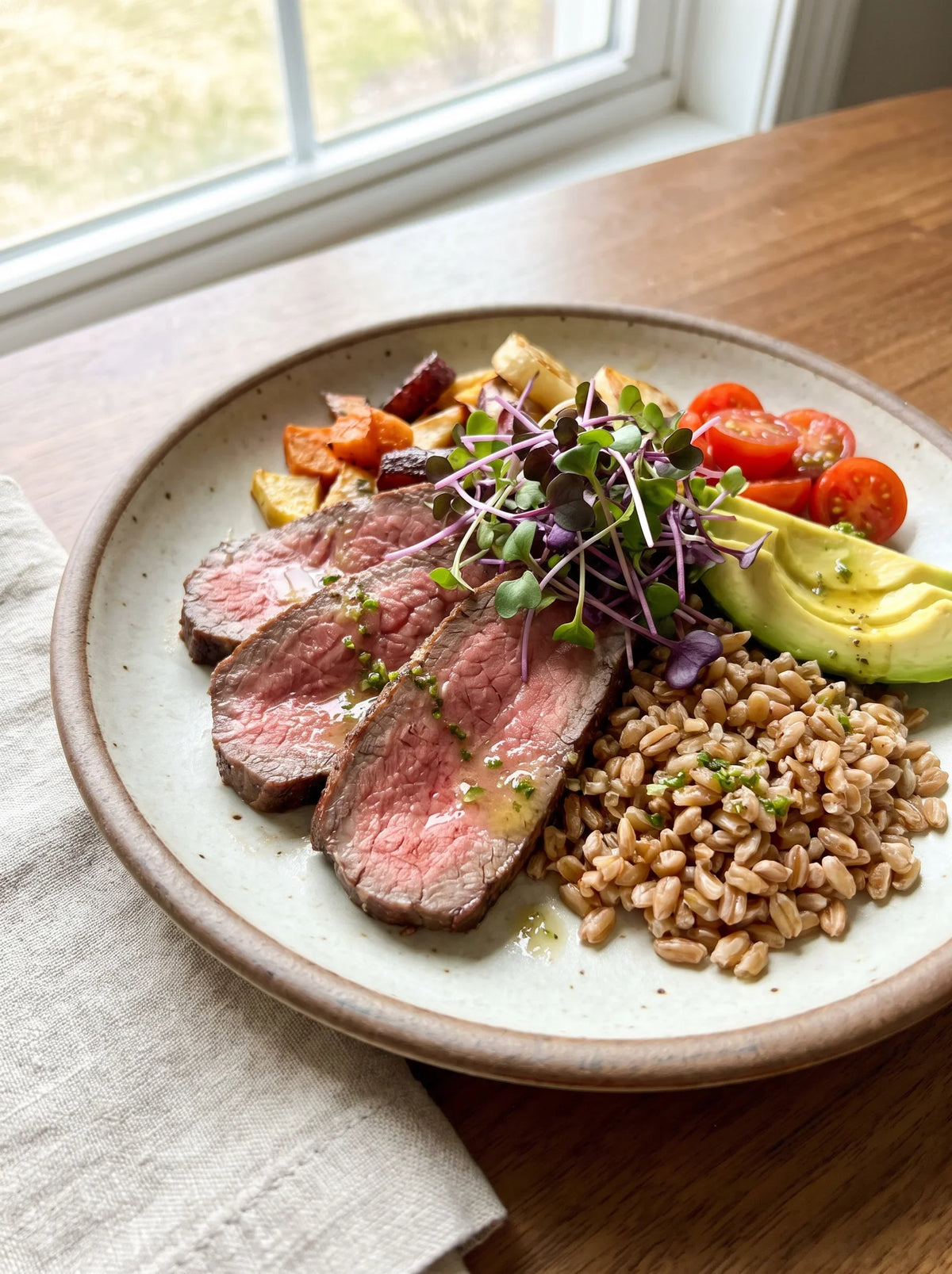 Roast Beef Grain Bowl
