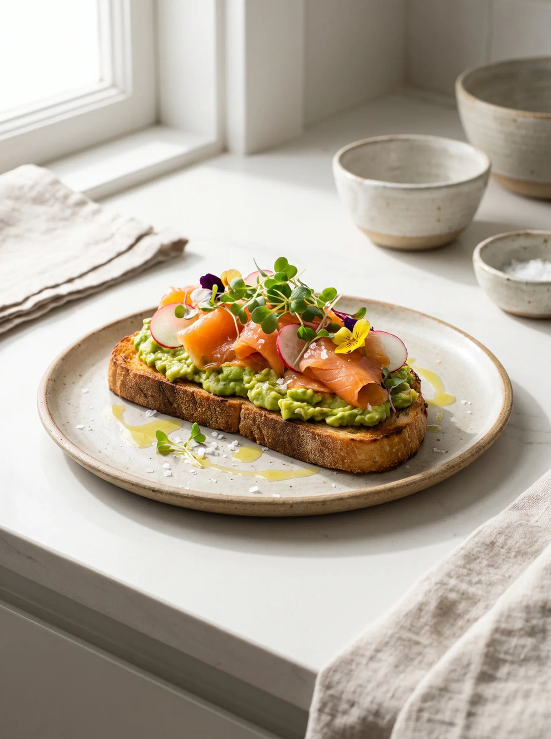 Salmon Avocado Toast