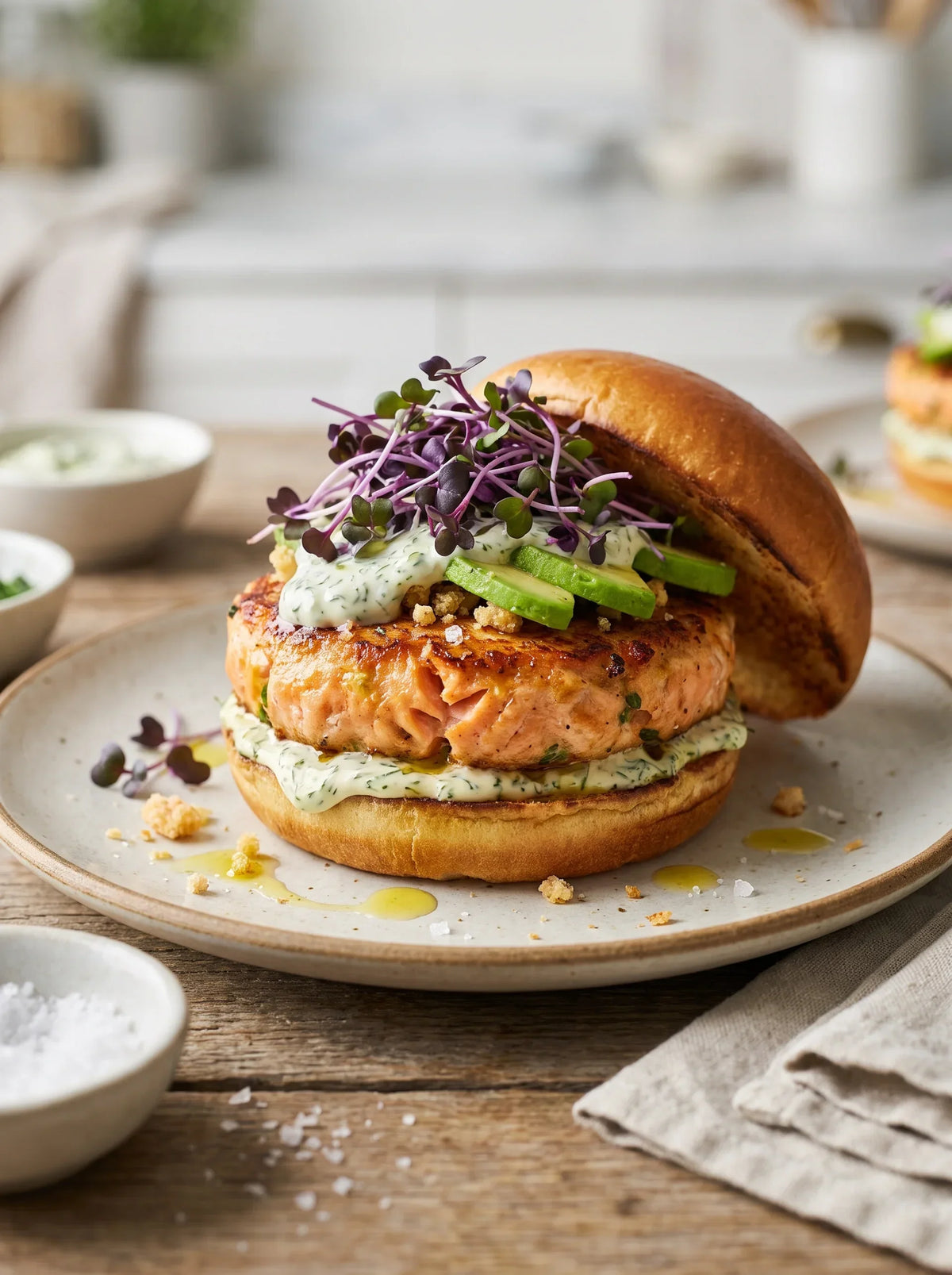 Salmon Burger