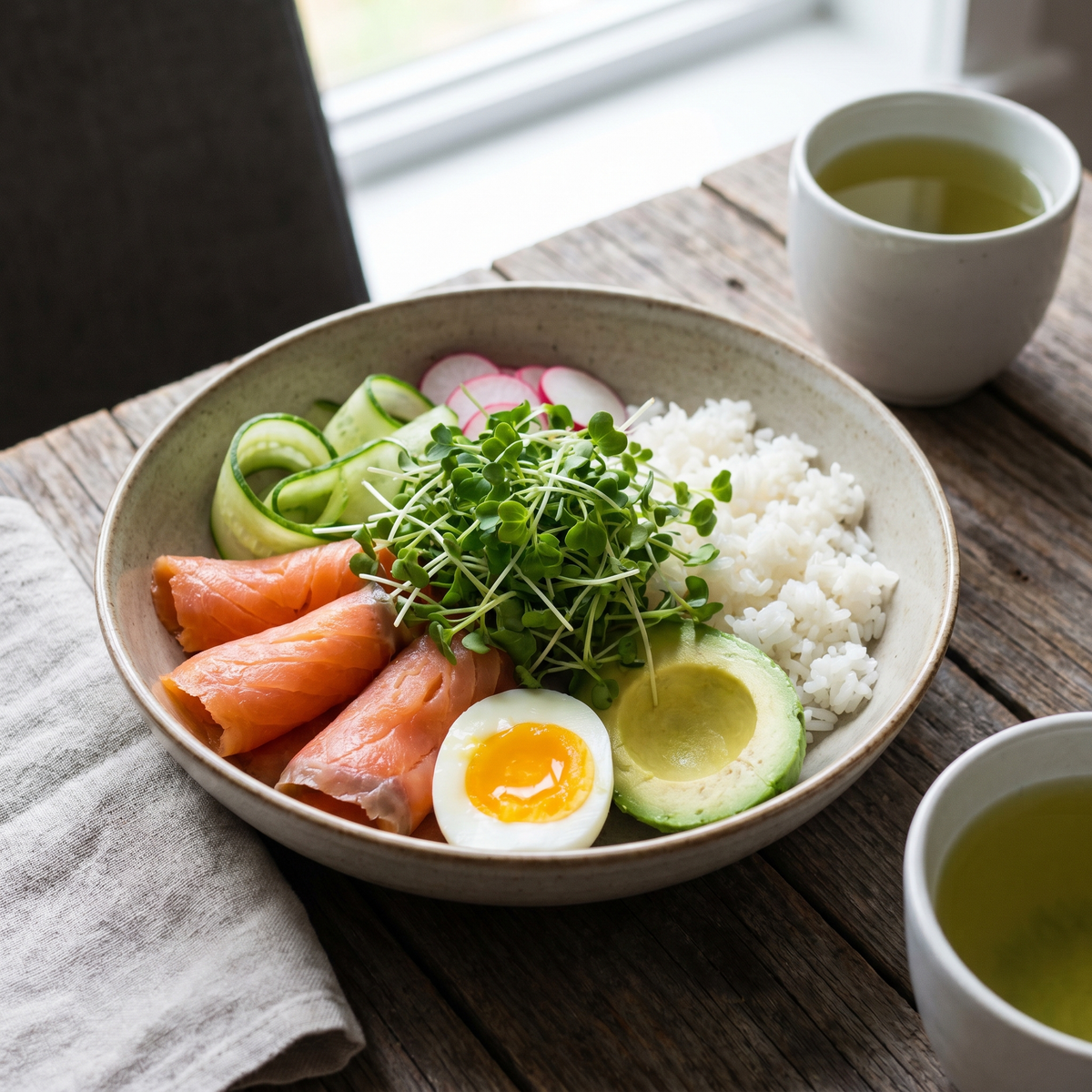 Smoked Salmon Breakfast Bowl