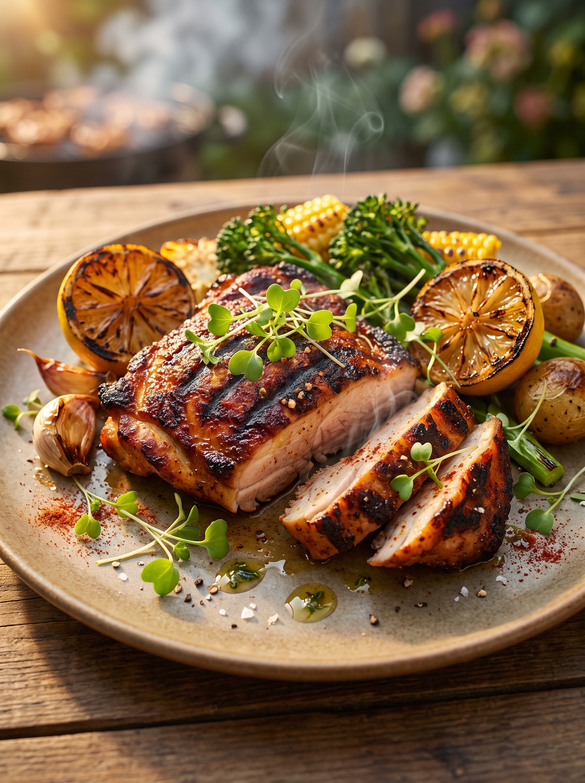 Smoky Paprika Grilled Chicken