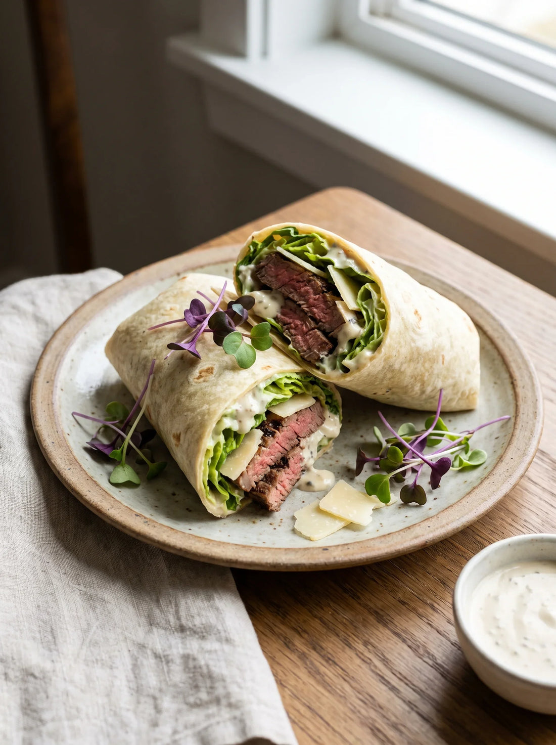 Steak Caesar Wrap