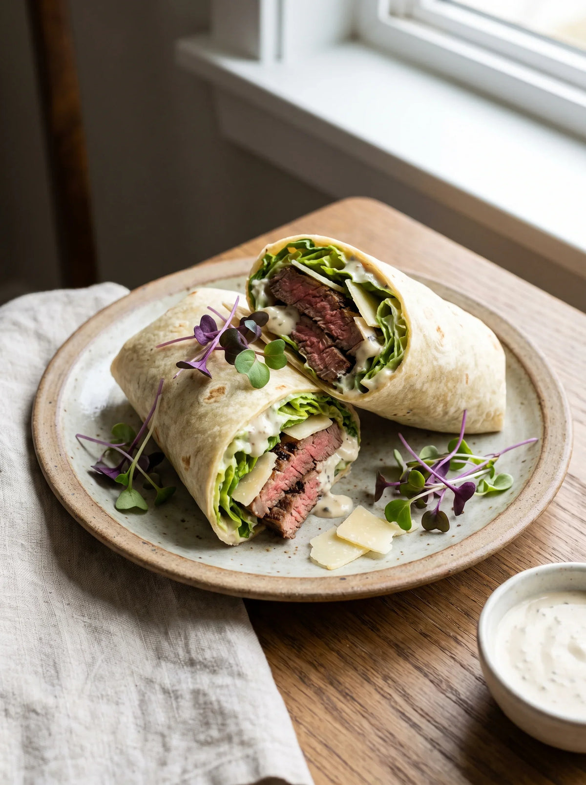 Steak Caesar Wrap