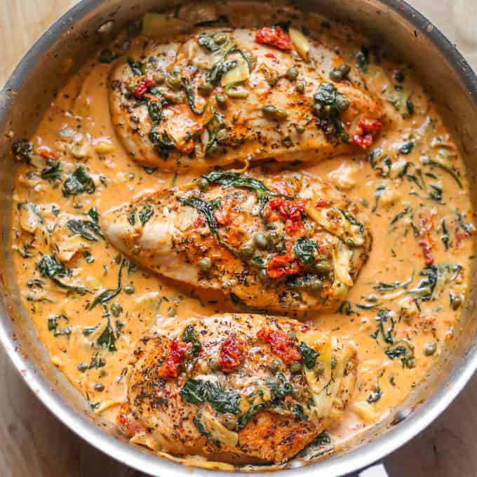 Creamy Tuscan Garlic Chicken